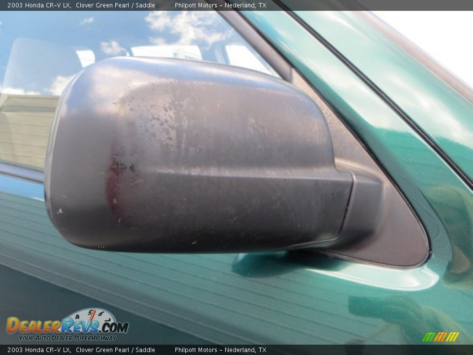 2003 Honda CR-V LX Clover Green Pearl / Saddle Photo #15