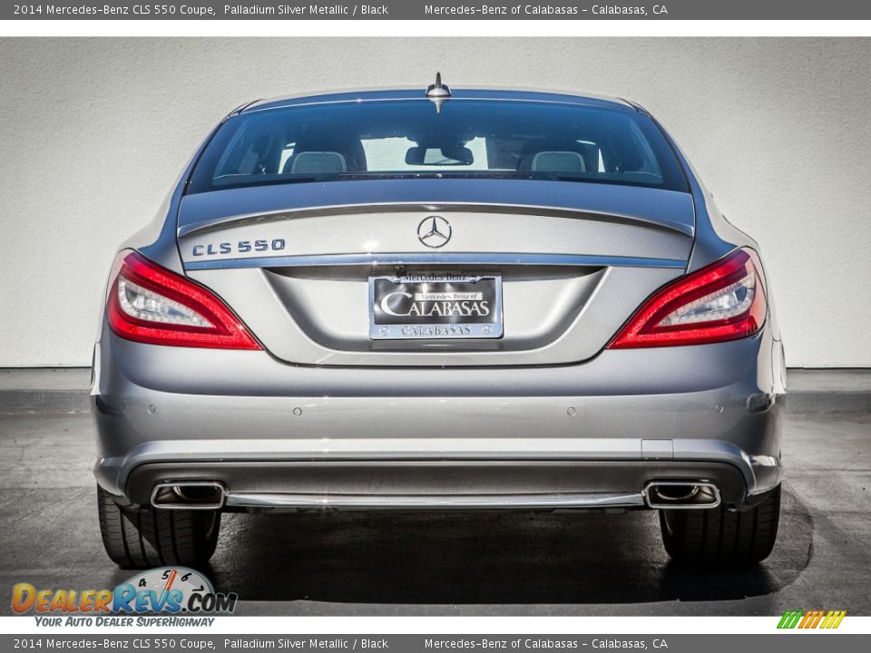 2014 Mercedes-Benz CLS 550 Coupe Palladium Silver Metallic / Black Photo #3