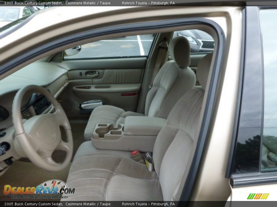 2005 Buick Century Custom Sedan Cashmere Metallic / Taupe Photo #4