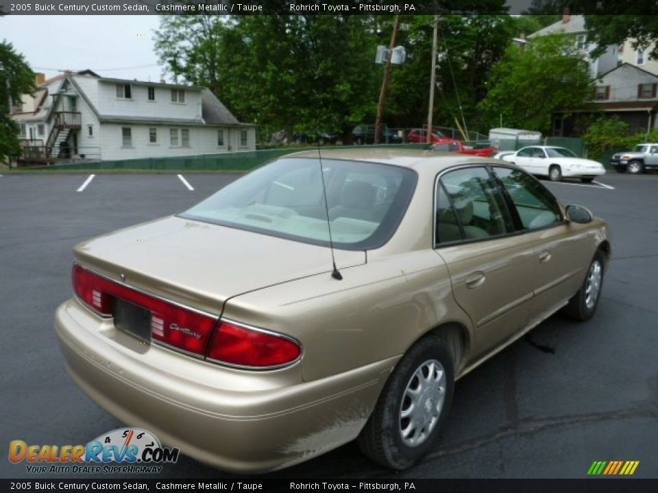 2005 Buick Century Custom Sedan Cashmere Metallic / Taupe Photo #13
