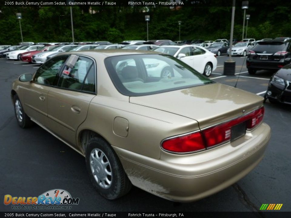 2005 Buick Century Custom Sedan Cashmere Metallic / Taupe Photo #15
