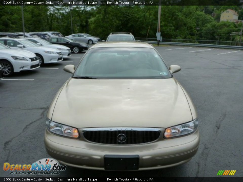 2005 Buick Century Custom Sedan Cashmere Metallic / Taupe Photo #16