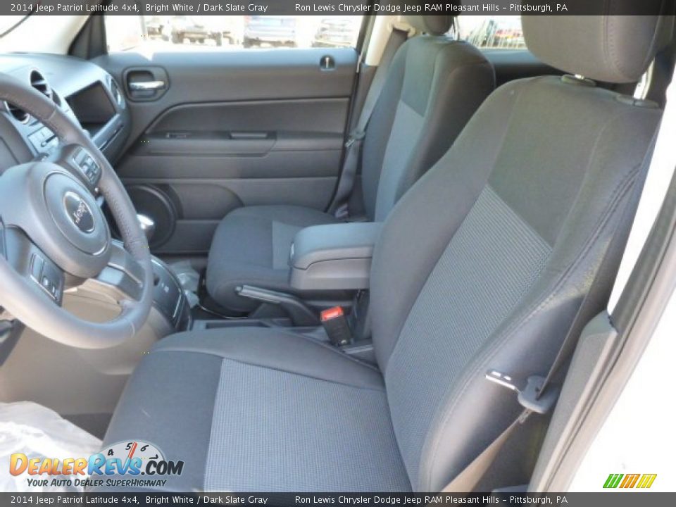 2014 Jeep Patriot Latitude 4x4 Bright White / Dark Slate Gray Photo #11