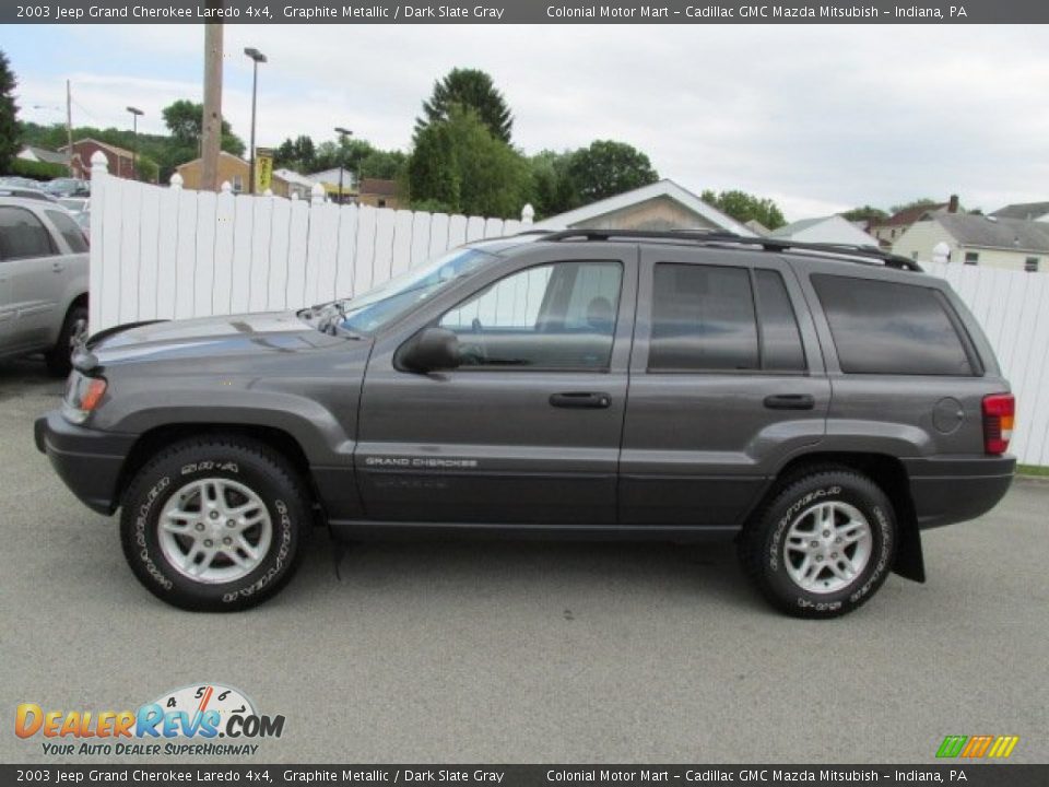 2003 Jeep Grand Cherokee Laredo 4x4 Graphite Metallic / Dark Slate Gray Photo #2