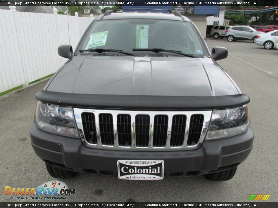 2003 Jeep Grand Cherokee Laredo 4x4 Graphite Metallic / Dark Slate Gray Photo #3