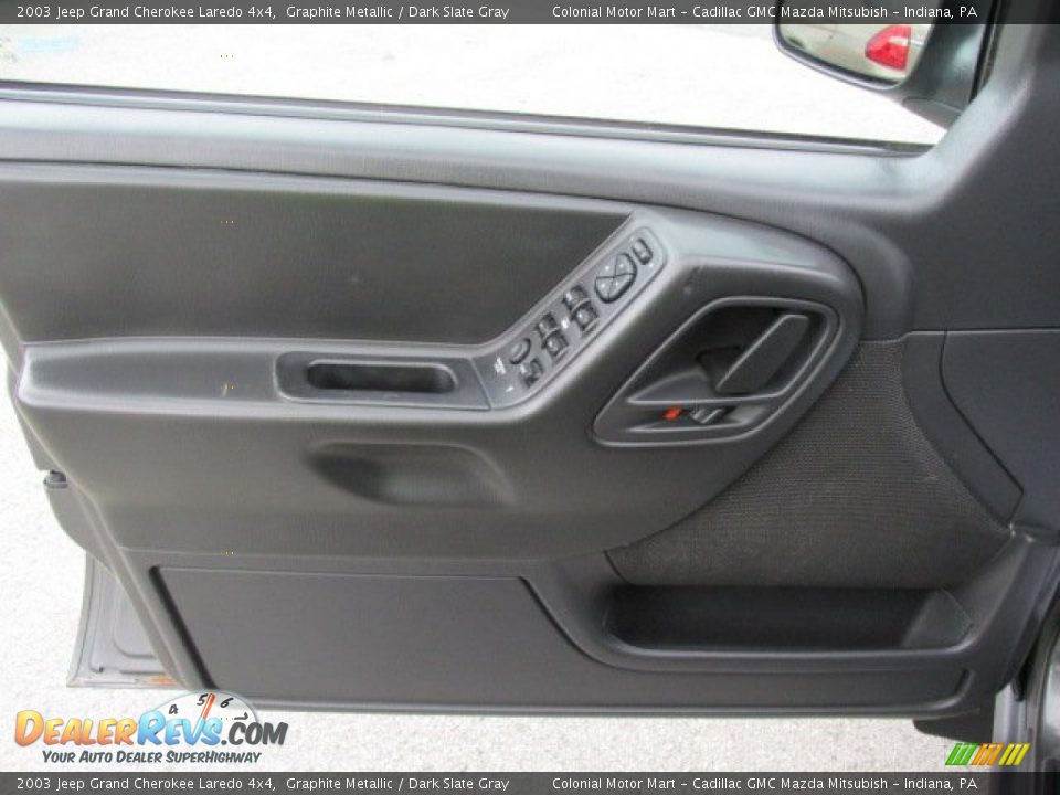 2003 Jeep Grand Cherokee Laredo 4x4 Graphite Metallic / Dark Slate Gray Photo #8