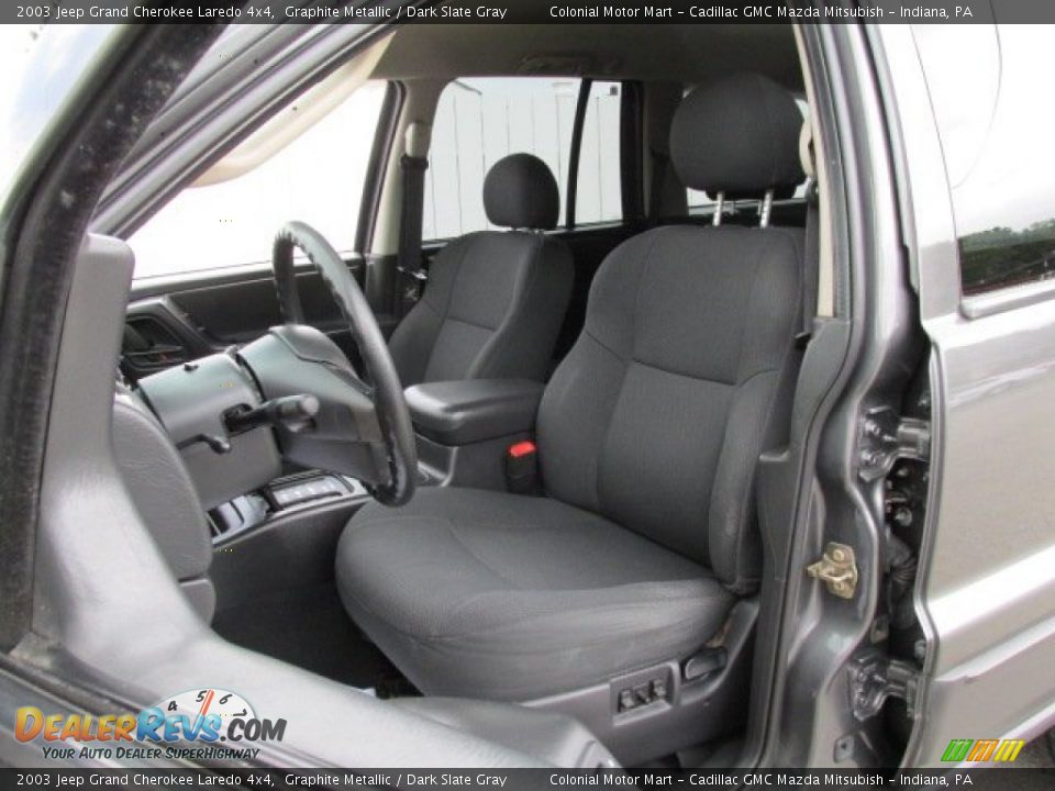 2003 Jeep Grand Cherokee Laredo 4x4 Graphite Metallic / Dark Slate Gray Photo #9