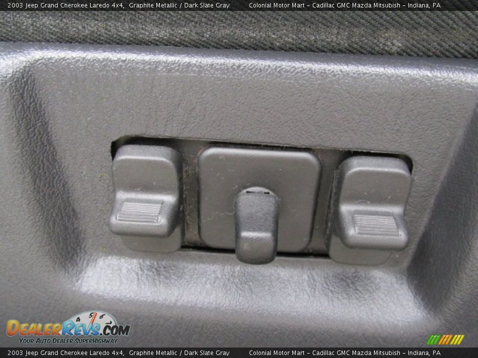 2003 Jeep Grand Cherokee Laredo 4x4 Graphite Metallic / Dark Slate Gray Photo #10
