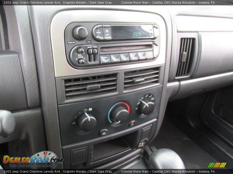 2003 Jeep Grand Cherokee Laredo 4x4 Graphite Metallic / Dark Slate Gray Photo #13