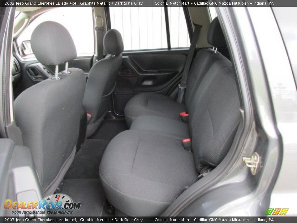 2003 Jeep Grand Cherokee Laredo 4x4 Graphite Metallic / Dark Slate Gray Photo #15