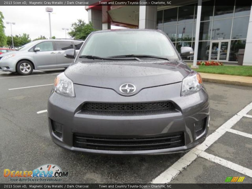 2013 Scion xD Magnetic Gray Metallic / Dark Charcoal Photo #2