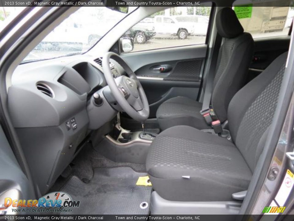 Dark Charcoal Interior - 2013 Scion xD  Photo #8