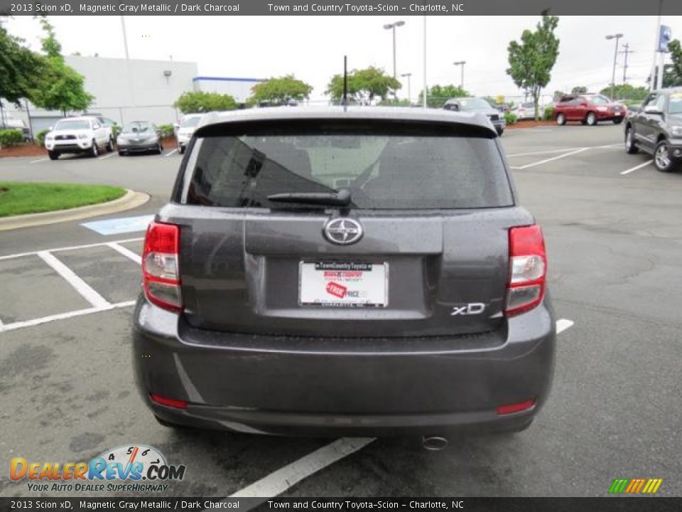 2013 Scion xD Magnetic Gray Metallic / Dark Charcoal Photo #17