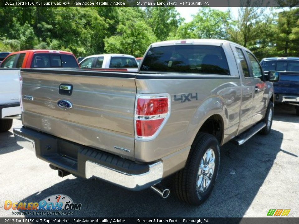 2013 Ford F150 XLT SuperCab 4x4 Pale Adobe Metallic / Adobe Photo #2