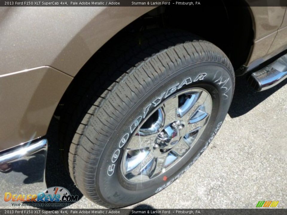 2013 Ford F150 XLT SuperCab 4x4 Pale Adobe Metallic / Adobe Photo #6