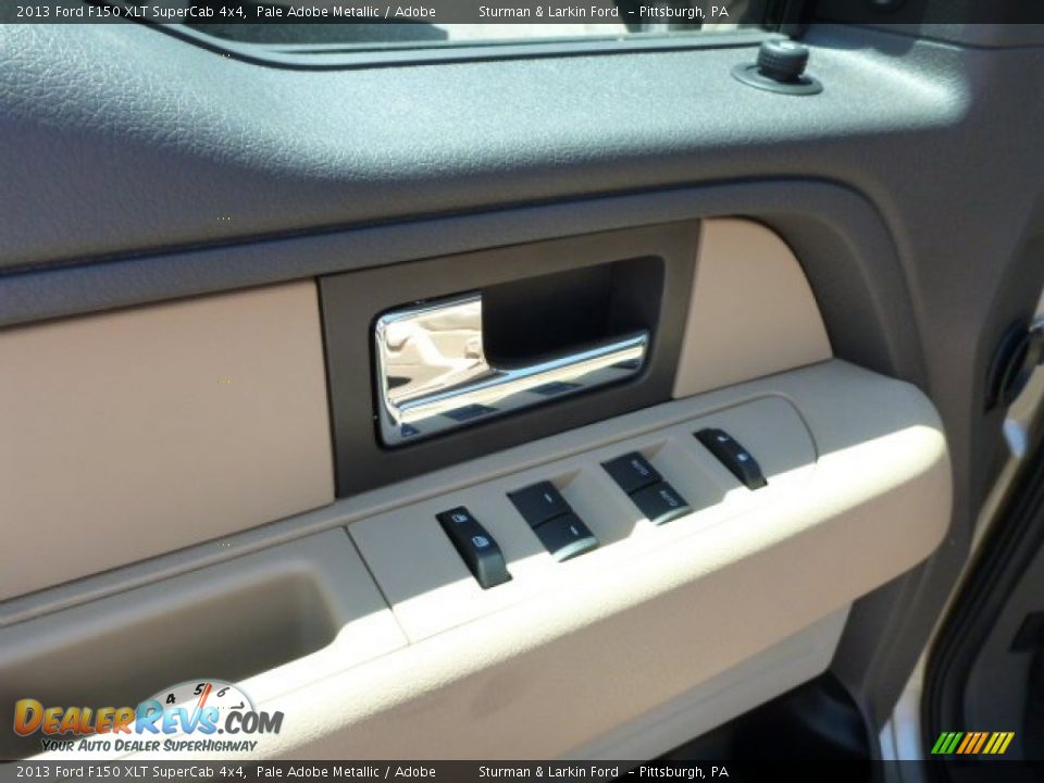 2013 Ford F150 XLT SuperCab 4x4 Pale Adobe Metallic / Adobe Photo #10