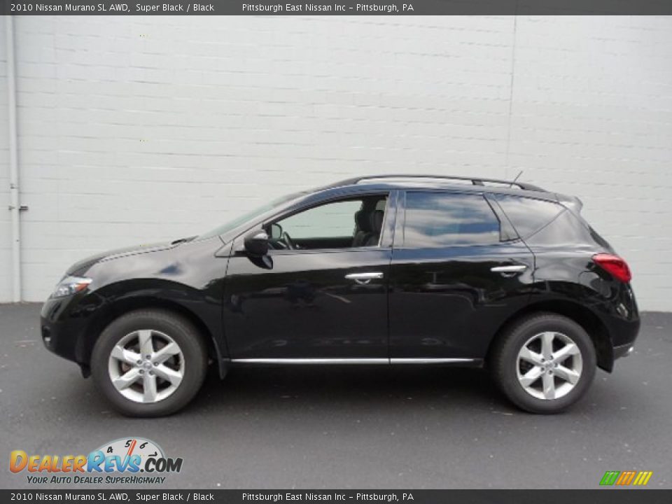 2010 Nissan Murano SL AWD Super Black / Black Photo #2