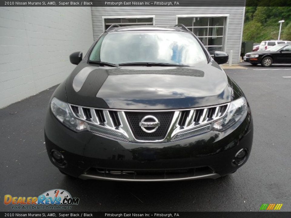 2010 Nissan Murano SL AWD Super Black / Black Photo #6
