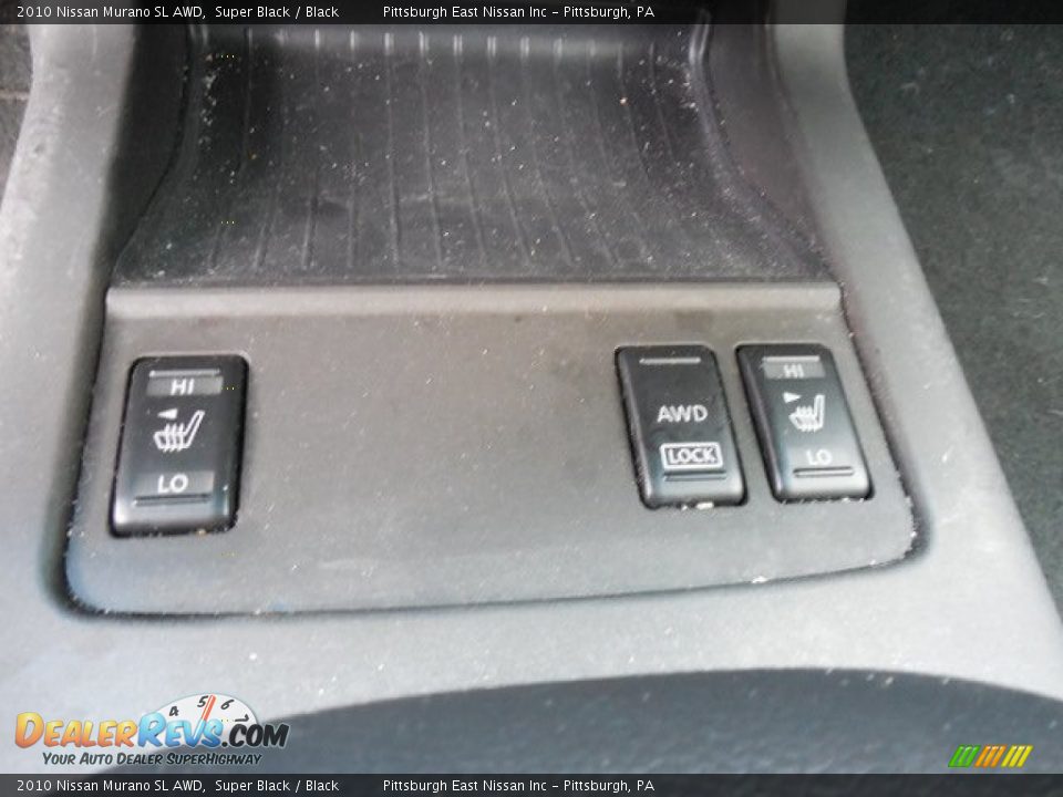 2010 Nissan Murano SL AWD Super Black / Black Photo #13