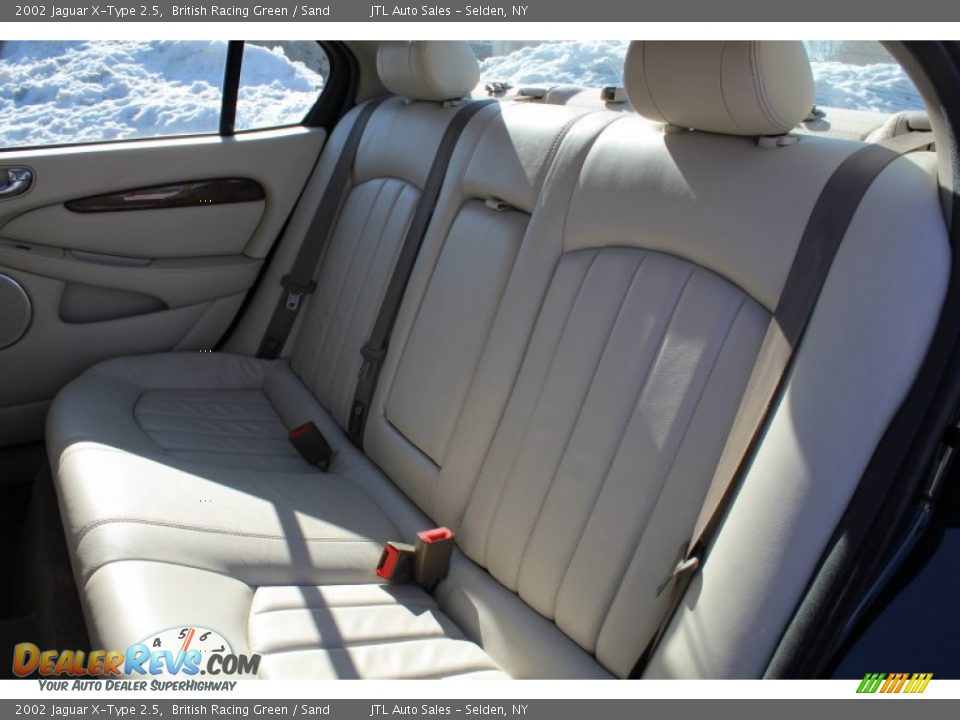 2002 Jaguar X-Type 2.5 British Racing Green / Sand Photo #15