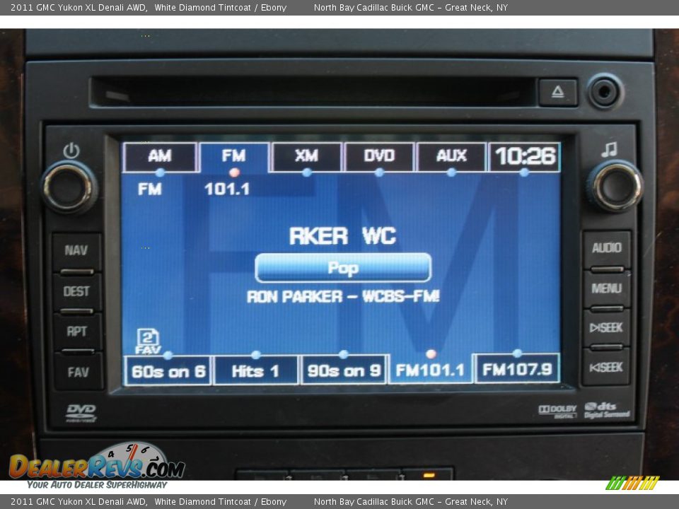 2011 GMC Yukon XL Denali AWD White Diamond Tintcoat / Ebony Photo #26