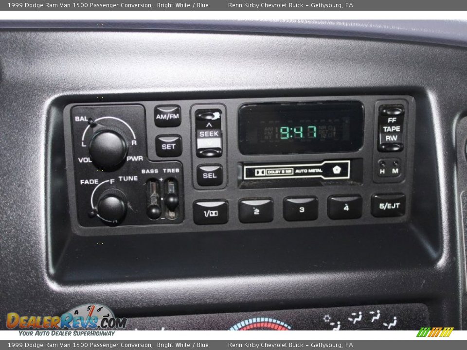 Audio System of 1999 Dodge Ram Van 1500 Passenger Conversion Photo #9