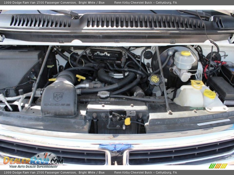 1999 Dodge Ram Van 1500 Passenger Conversion 5.2 Liter OHV 16-Valve V8 Engine Photo #17