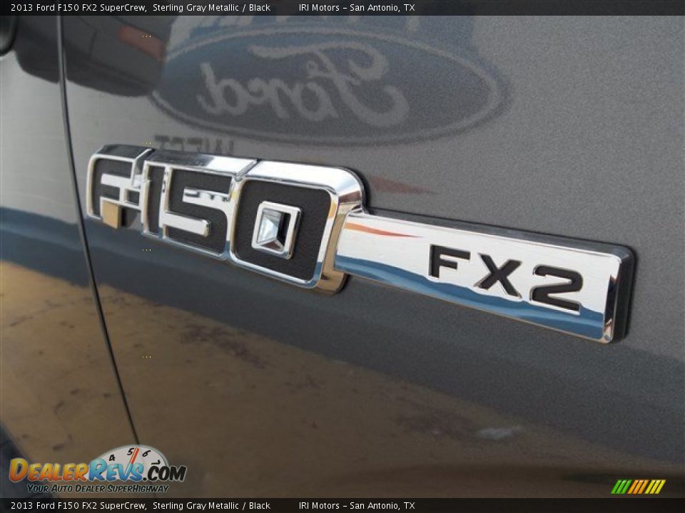 2013 Ford F150 FX2 SuperCrew Sterling Gray Metallic / Black Photo #9