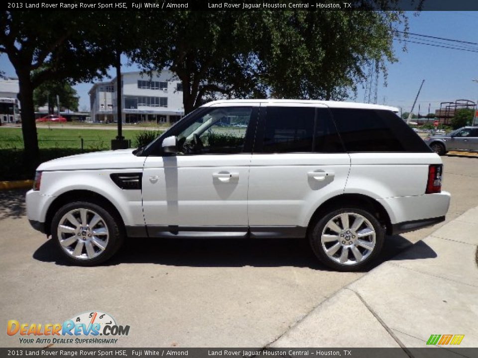 2013 Land Rover Range Rover Sport HSE Fuji White / Almond Photo #7