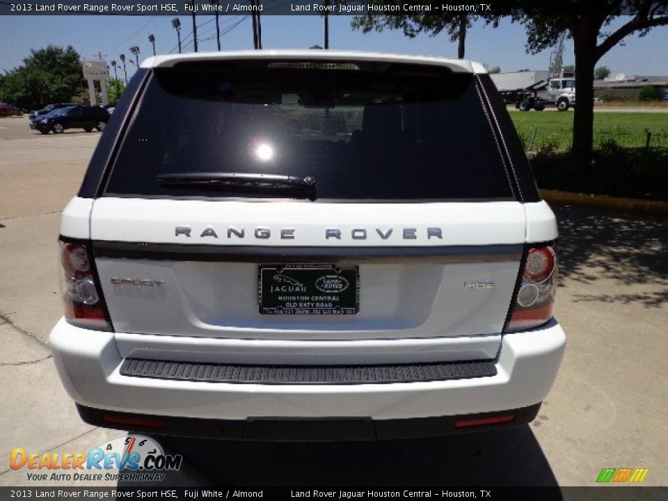 2013 Land Rover Range Rover Sport HSE Fuji White / Almond Photo #9