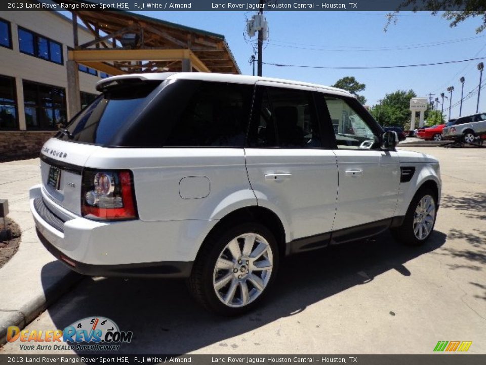 2013 Land Rover Range Rover Sport HSE Fuji White / Almond Photo #11