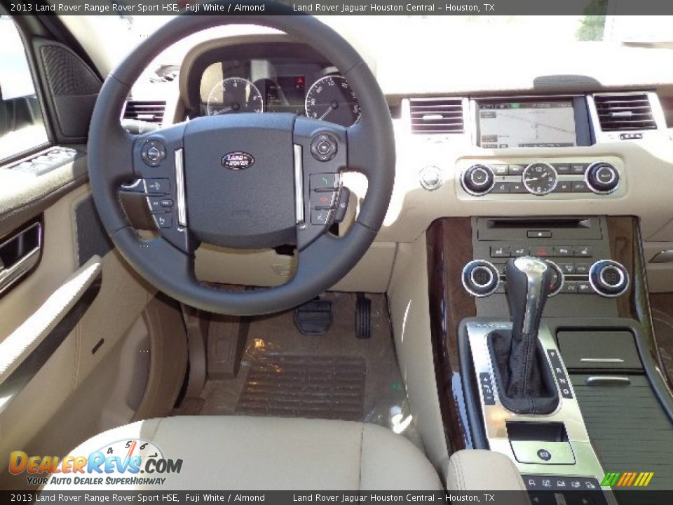 2013 Land Rover Range Rover Sport HSE Fuji White / Almond Photo #13