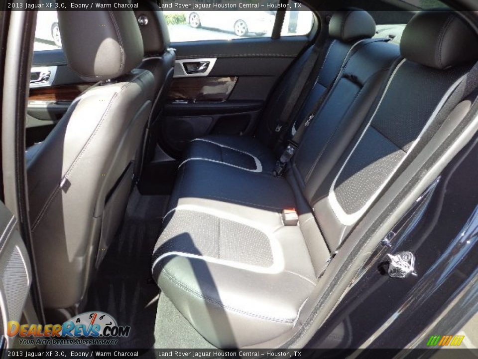 2013 Jaguar XF 3.0 Ebony / Warm Charcoal Photo #4