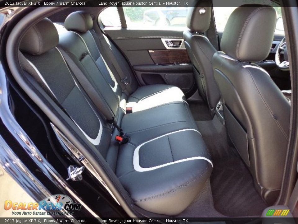 2013 Jaguar XF 3.0 Ebony / Warm Charcoal Photo #16