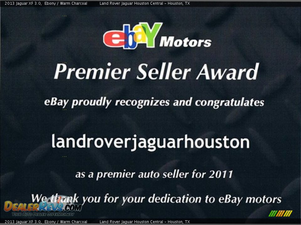 Dealer Info of 2013 Jaguar XF 3.0 Photo #21