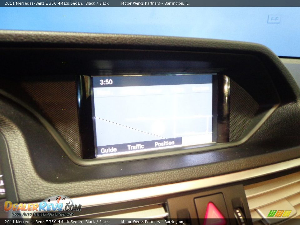 2011 Mercedes-Benz E 350 4Matic Sedan Black / Black Photo #23