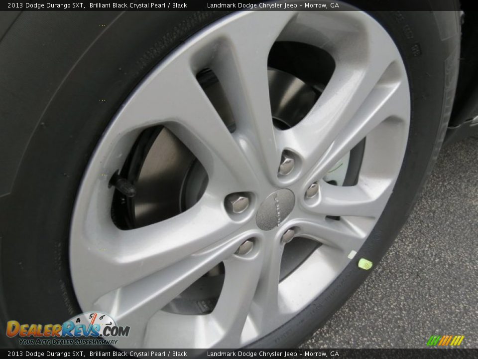 2013 Dodge Durango SXT Brilliant Black Crystal Pearl / Black Photo #5