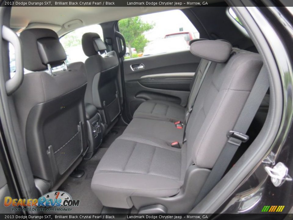 2013 Dodge Durango SXT Brilliant Black Crystal Pearl / Black Photo #7