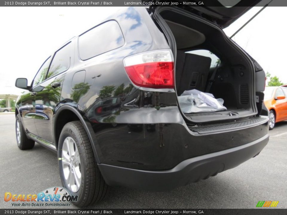 2013 Dodge Durango SXT Brilliant Black Crystal Pearl / Black Photo #9