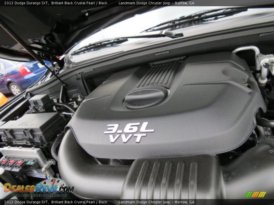 2013 Dodge Durango SXT Brilliant Black Crystal Pearl / Black Photo #10