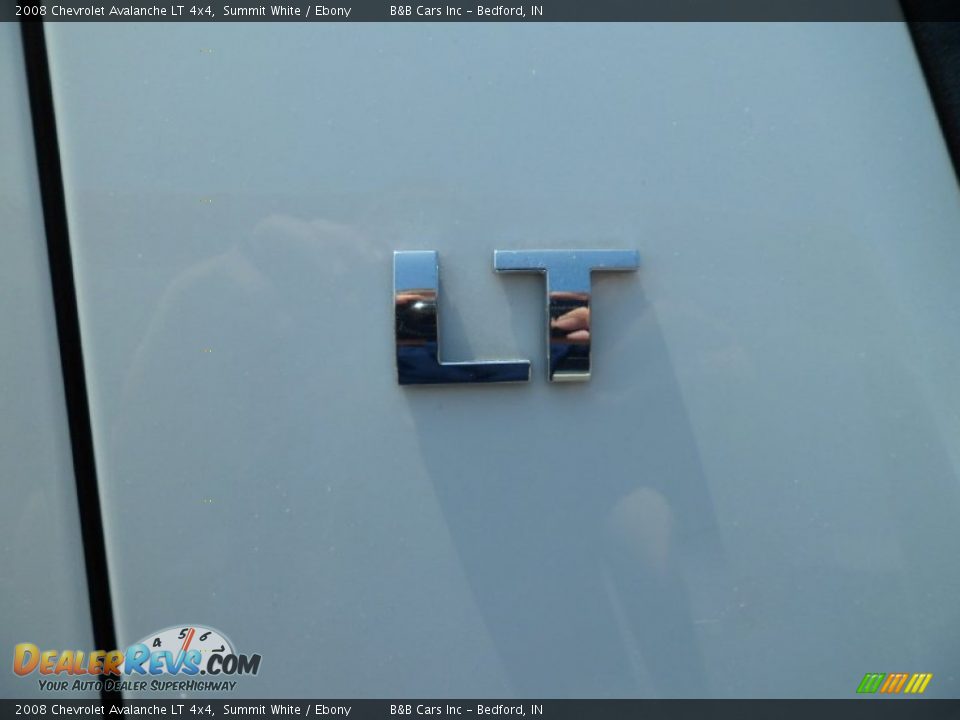 2008 Chevrolet Avalanche LT 4x4 Summit White / Ebony Photo #11