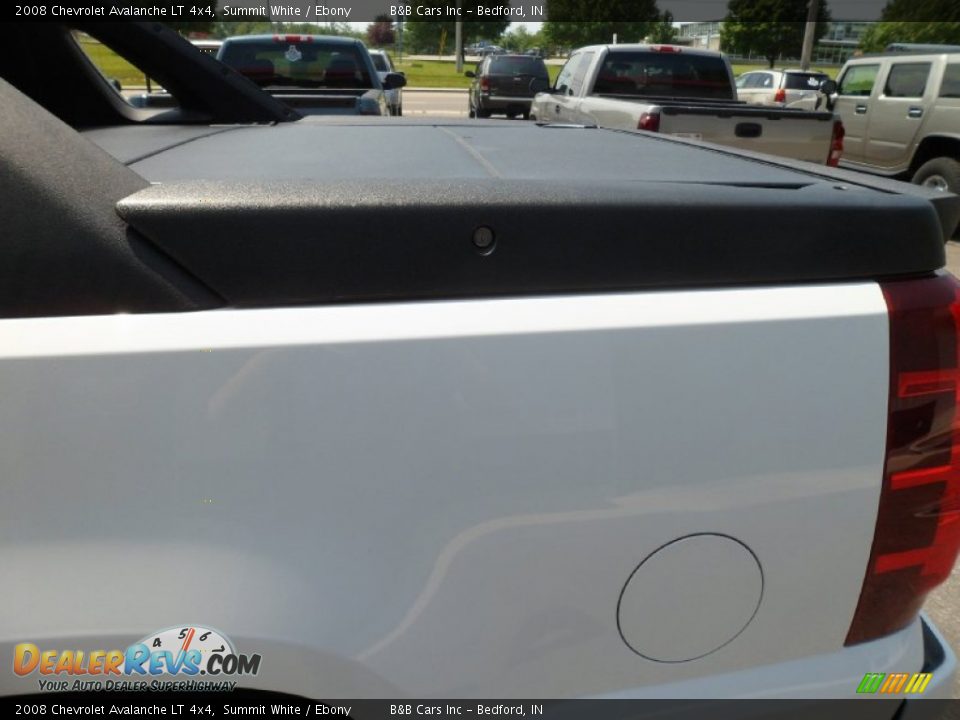 2008 Chevrolet Avalanche LT 4x4 Summit White / Ebony Photo #12