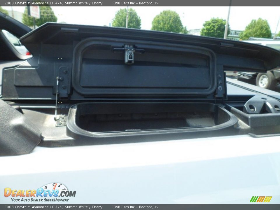 2008 Chevrolet Avalanche LT 4x4 Summit White / Ebony Photo #13