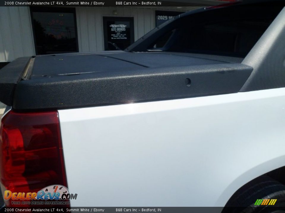 2008 Chevrolet Avalanche LT 4x4 Summit White / Ebony Photo #15