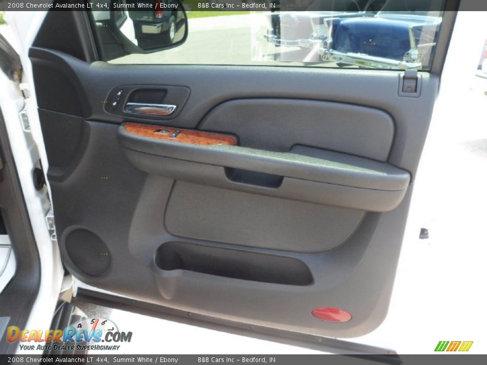 2008 Chevrolet Avalanche LT 4x4 Summit White / Ebony Photo #20