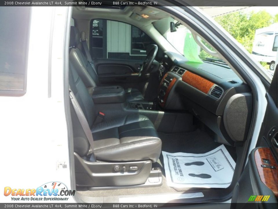 2008 Chevrolet Avalanche LT 4x4 Summit White / Ebony Photo #22