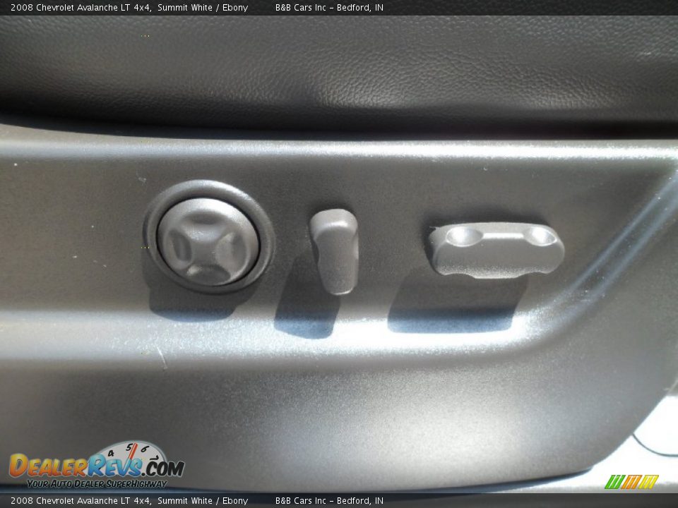 2008 Chevrolet Avalanche LT 4x4 Summit White / Ebony Photo #23