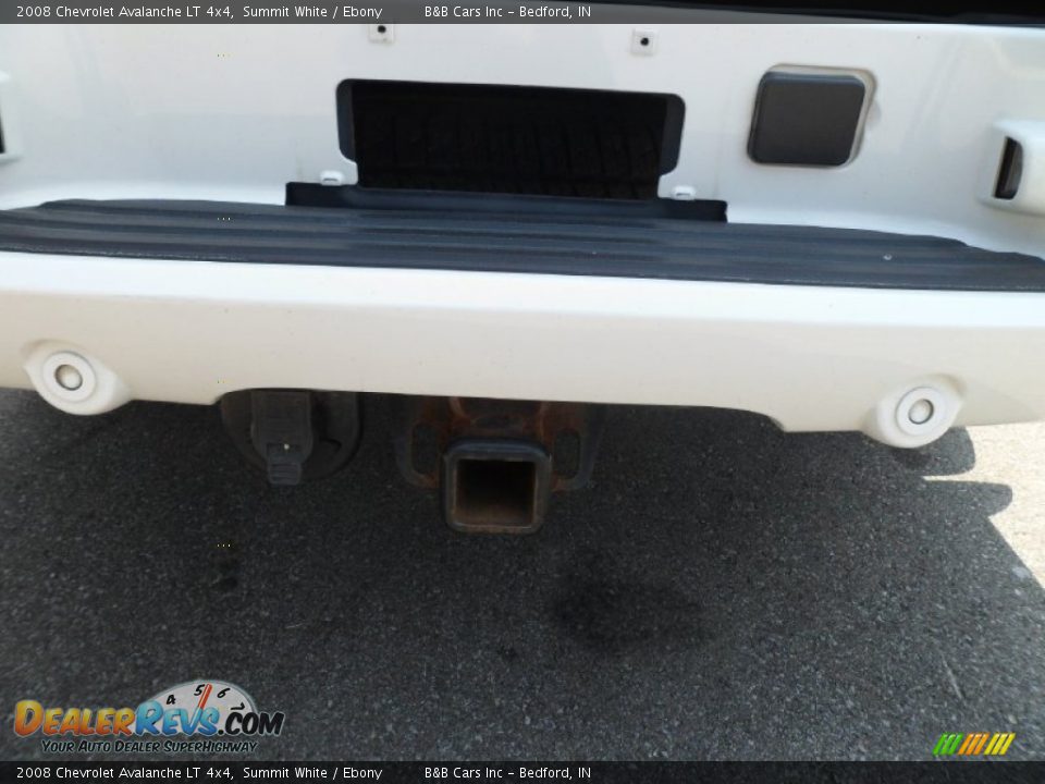 2008 Chevrolet Avalanche LT 4x4 Summit White / Ebony Photo #24