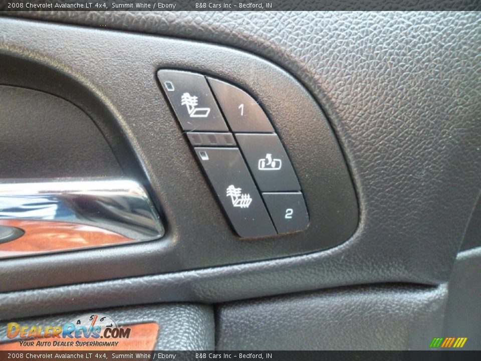 2008 Chevrolet Avalanche LT 4x4 Summit White / Ebony Photo #27