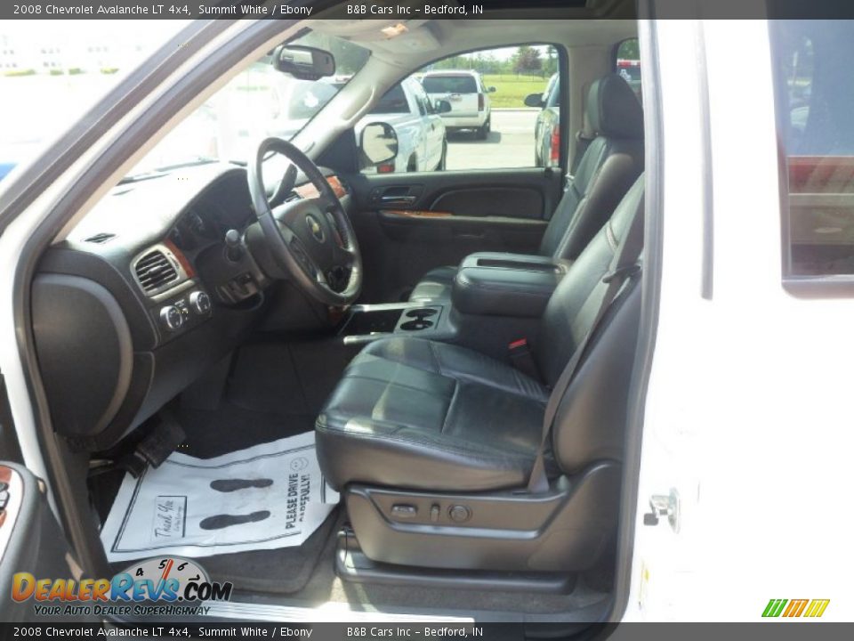 2008 Chevrolet Avalanche LT 4x4 Summit White / Ebony Photo #28